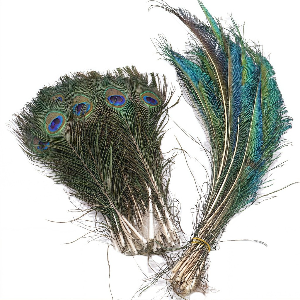 12pçs 25-35cm Penas De Pavão Naturais Para Artesanato Decoração De Festa Joias DIY Vaso De Casa Acessórios plumas