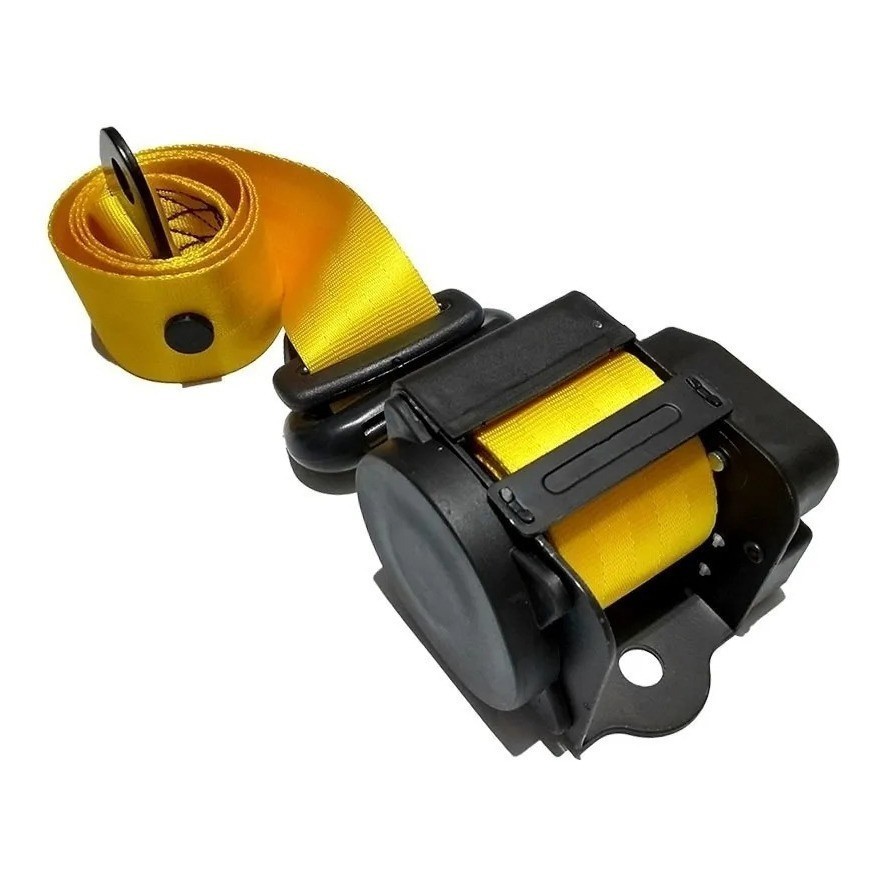 Cinto Segurança Retrátil 3 Pontas Universal Varias Cores- Bm em Oferta na Shopee