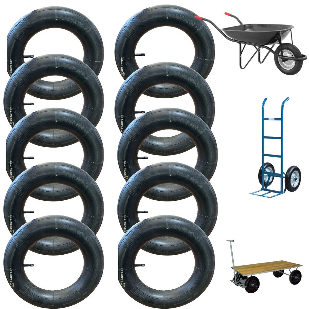 10 Câmara De Ar 300-8 325-8 ARO 8 para Pneu de Carriola Carrinho Carga carrinho de mão carrinho industrial