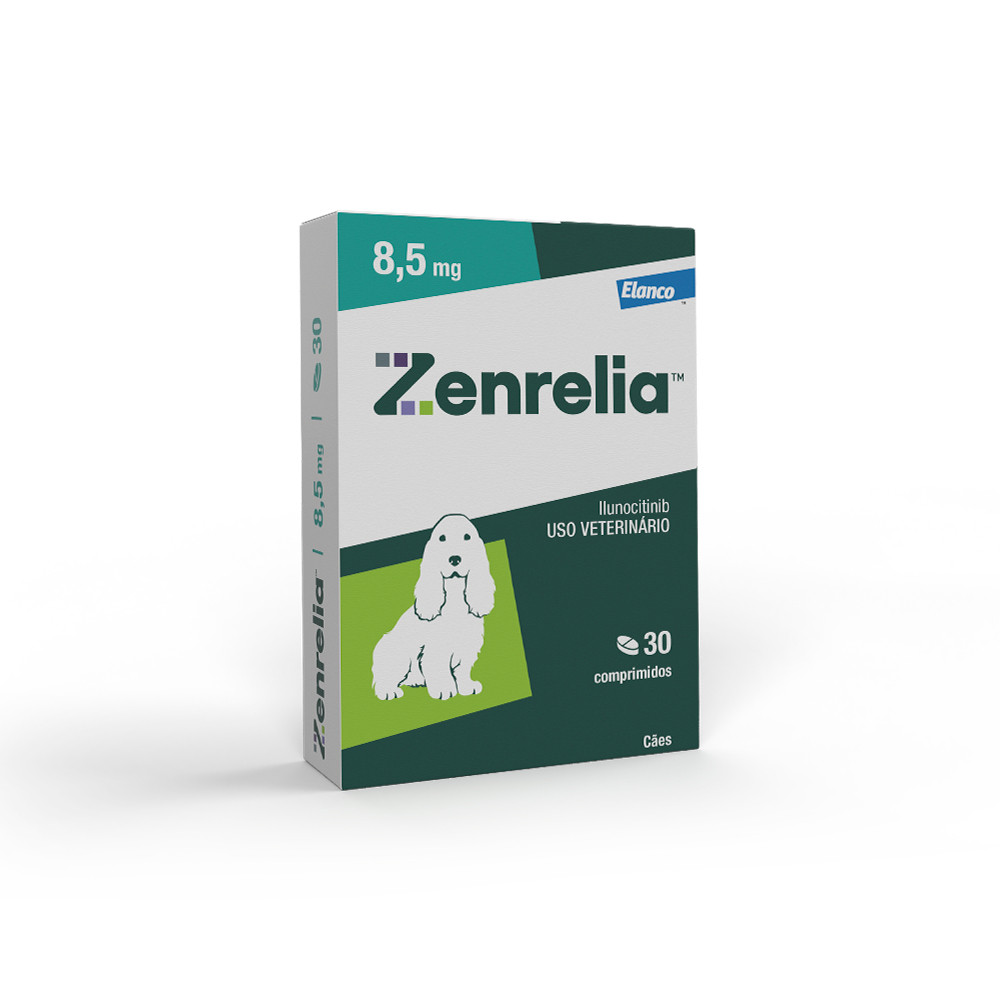 ZENRELIA 8,5 MG COM 30 COMPRIMIDOS TRATAMENTO PARA COCEIRA