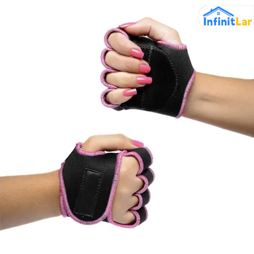 Luvas Especializadas para Musculação em Neoprene Flexível - Conforto Superior para Academia Feminina/Masculina em Oferta na Shopee