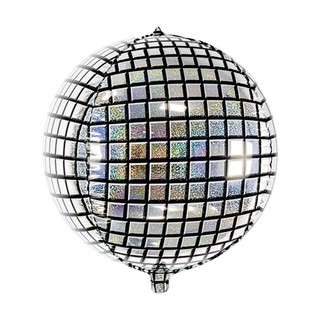 10 Balao Metalizado 4D Orbz Discoteca Balada Festa Decoração 10"/15"/22"/32"