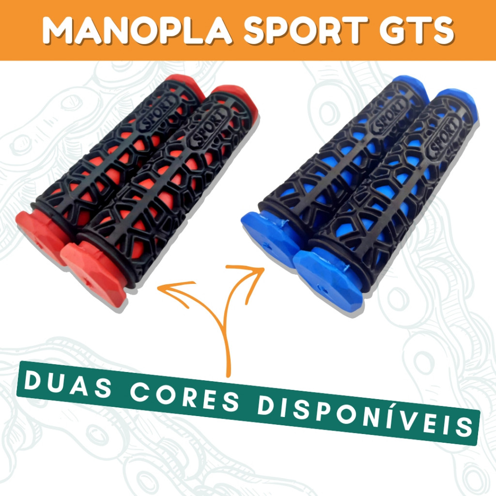 Manopla Bike Luva Punho De Bicicleta GTS Sport Cores em Oferta na Shopee