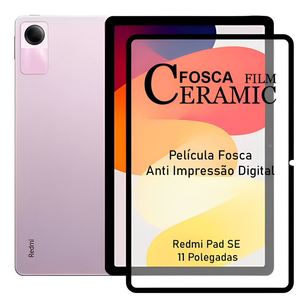 Película De Ceramica Fosca Para Xiaomi Redmi Pad Se/Redmi Pad 2 11 Polegadas em Oferta na Shopee