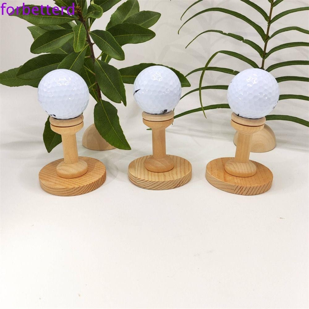 FORBETTERD 3Pcs Golf Ball Tees , Conjunto Base De Golfe Fácil De Instalar , Acessórios De Beisebol Mini Exposições Armazenamento Rack De Tênis Suporte De Bolas Decoração De Mesa