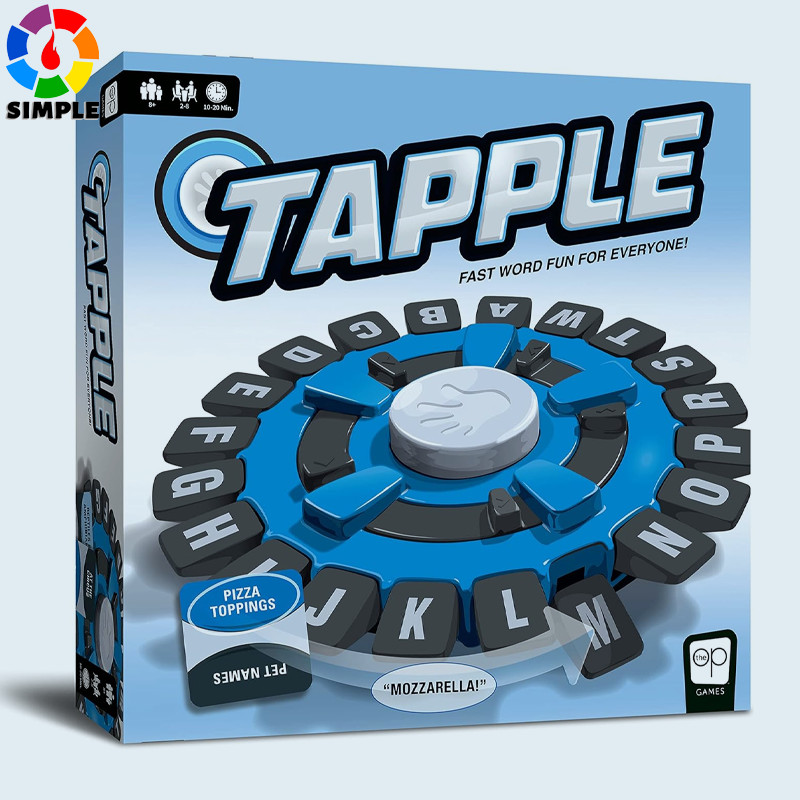 Word Game | Fast-Paced Family Board Game | Choose a Category & Race Against The Timer to be The Last Player | Learning G