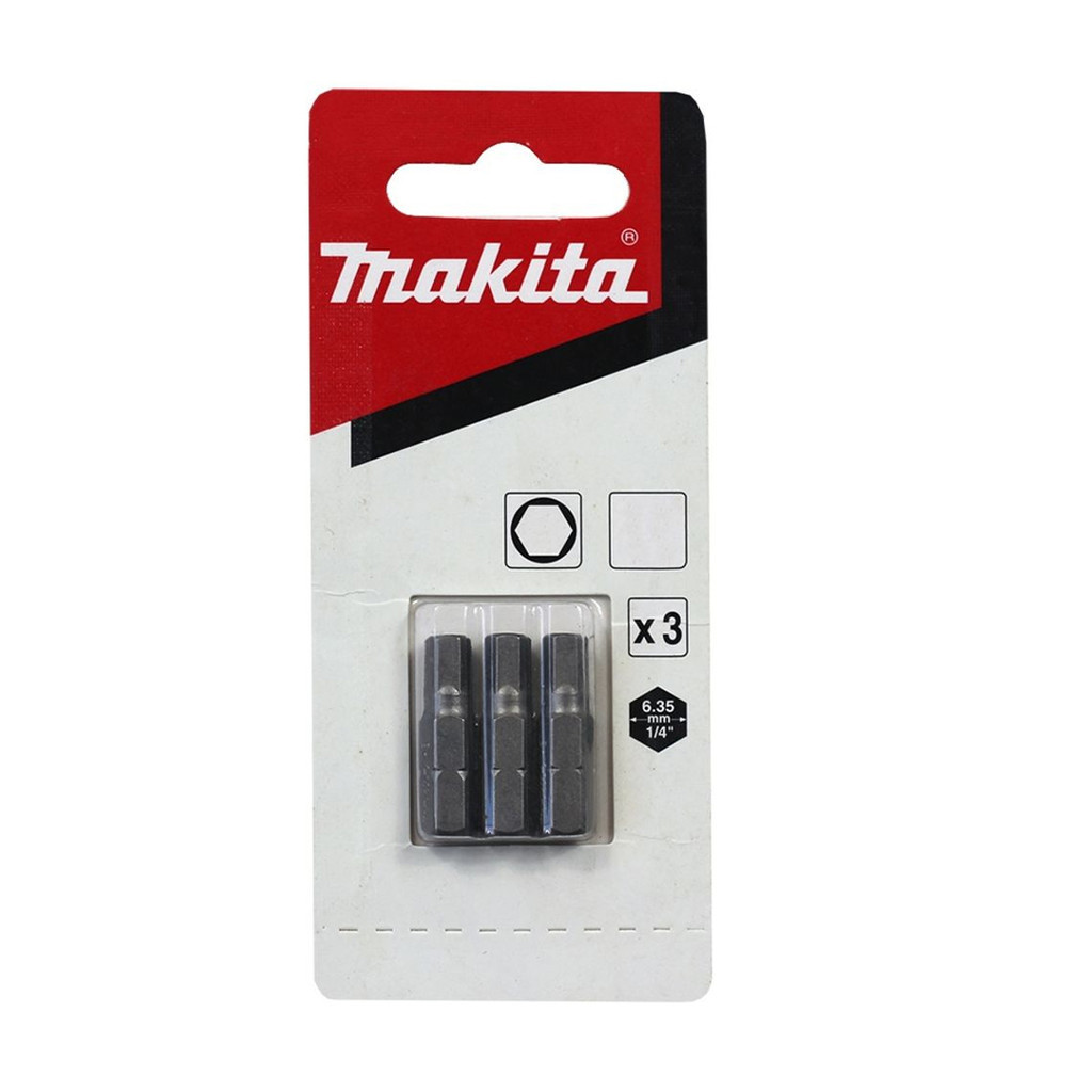 Pacote c/ 3 Pcs Bits Allen 5,0 X 25mm Makita B-23715 em Oferta na Shopee