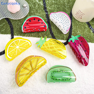 Gvrycqoky Acetato Morango Personalidade Série De Frutas Pinça Melancia Garra De Cabelo Acessórios Para O Cereja Grampos em Oferta na Shopee