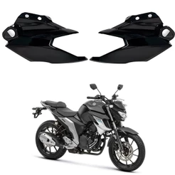 KIT PAR CARENAGEM BANANINHA FAROL FAZER 250 FZ25 2018 2019 2020 2021 PRETO BRILHO PARAMOTOS YAMAHA