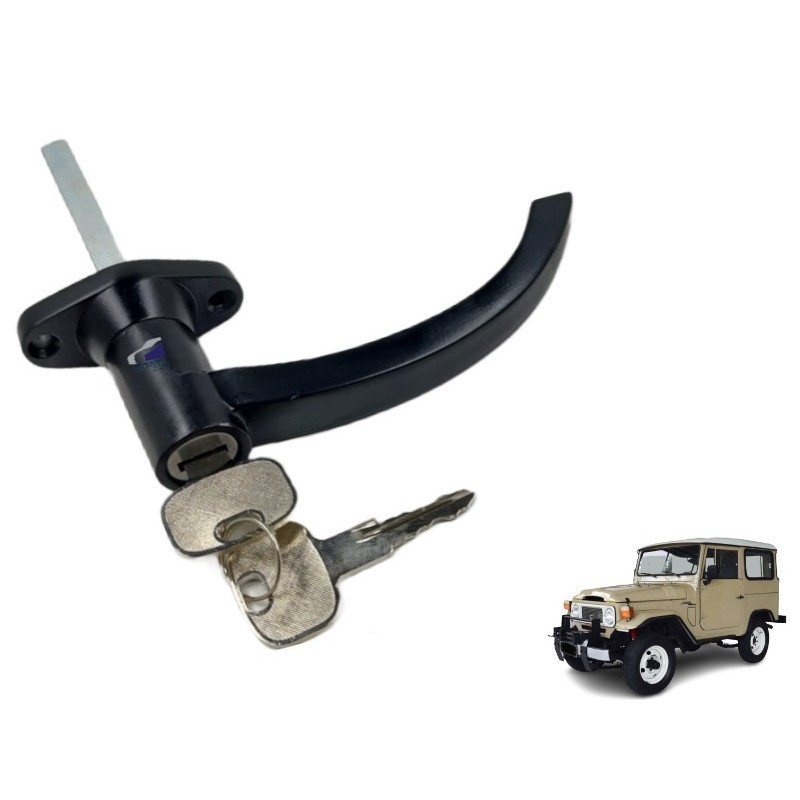 Maçaneta Porta Externa Toyota Bandeirante 83 84 85 C/ Chave