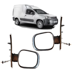 Retrovisor Nova Fiorino 2014 2015 2016 2017 C/ Controle