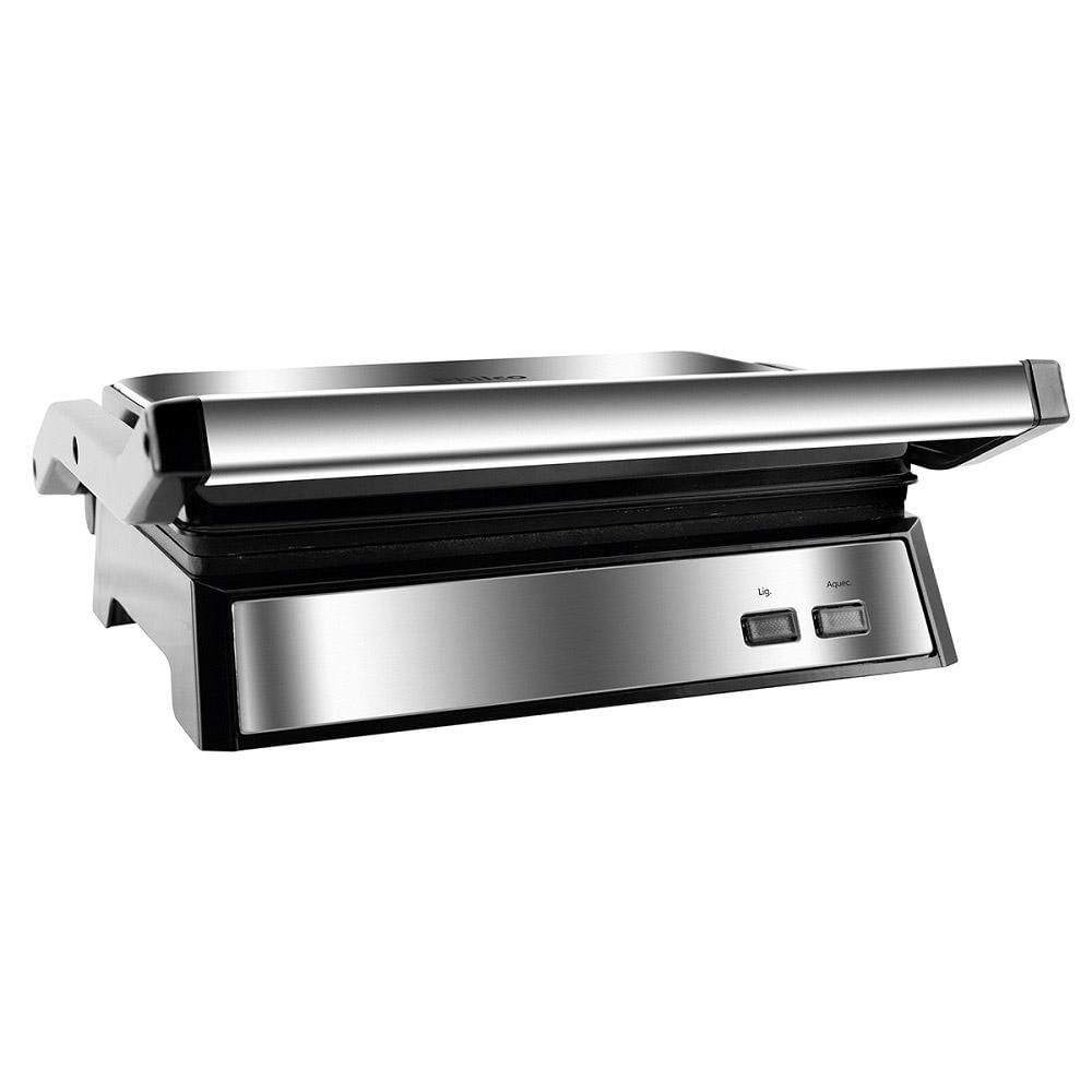 Detalhes do Grill e Sanduicheira PGR21PI Maxx Clean Philco Inox 127V