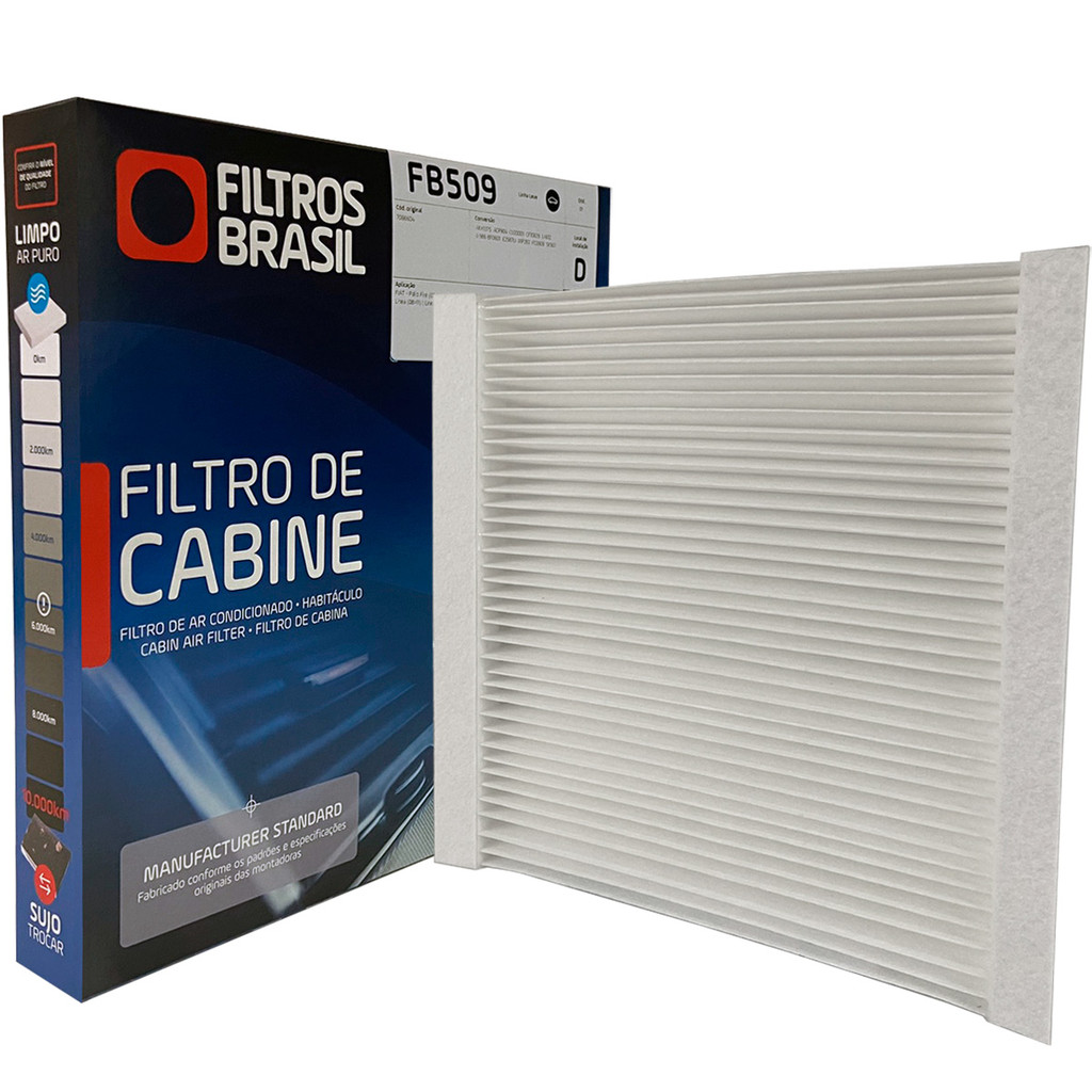 Filtro Cabine para Fiat Punto Essence HLX Sporting 2010-2012