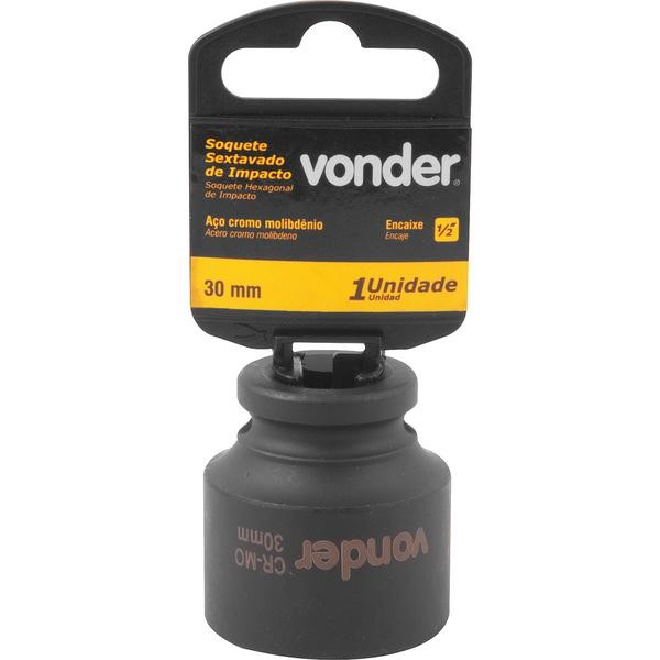 Soquete Sextavado Impacto Encaixe 1/2 30mm Vonder em Oferta na Shopee