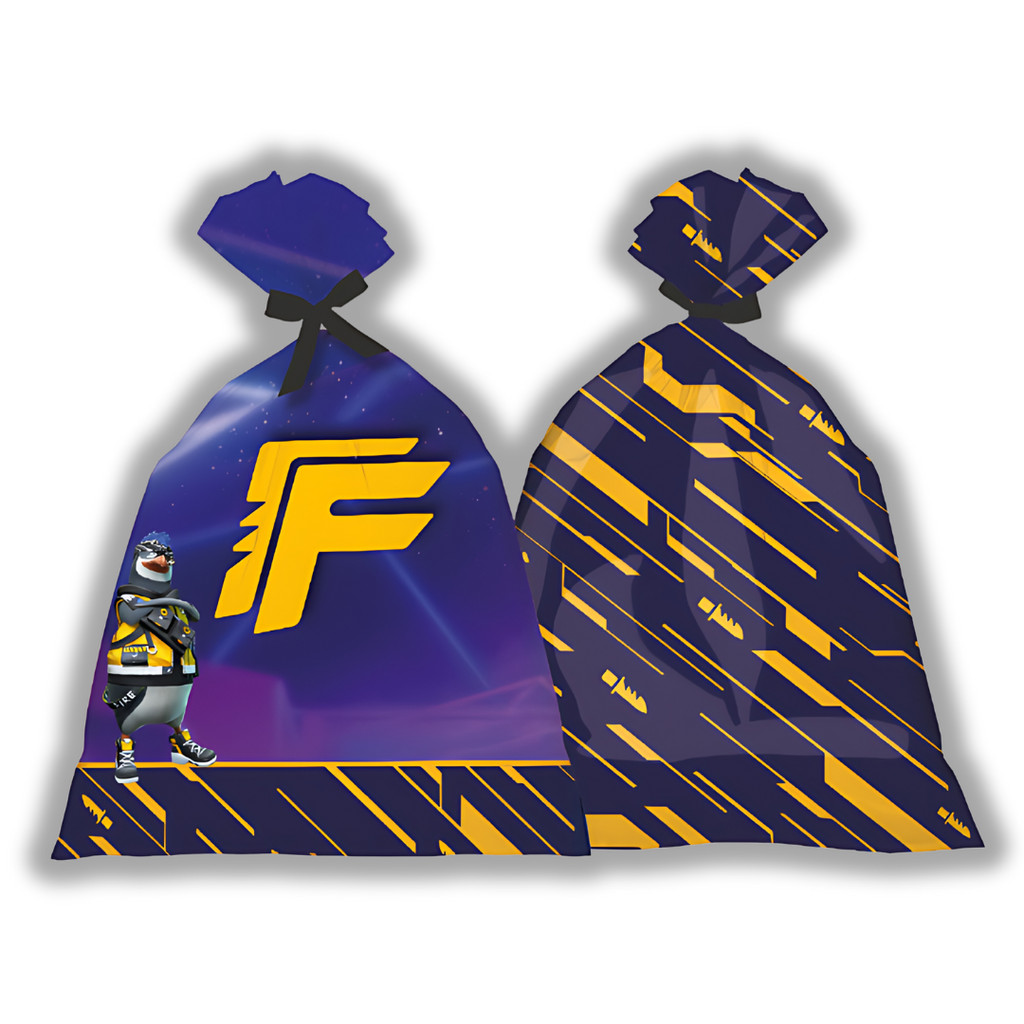 8 ~ 32  SACOLA  FREE FIRE GAMER  FESTA  LEMBRANCINHA  FESTCOLOR - Stationery