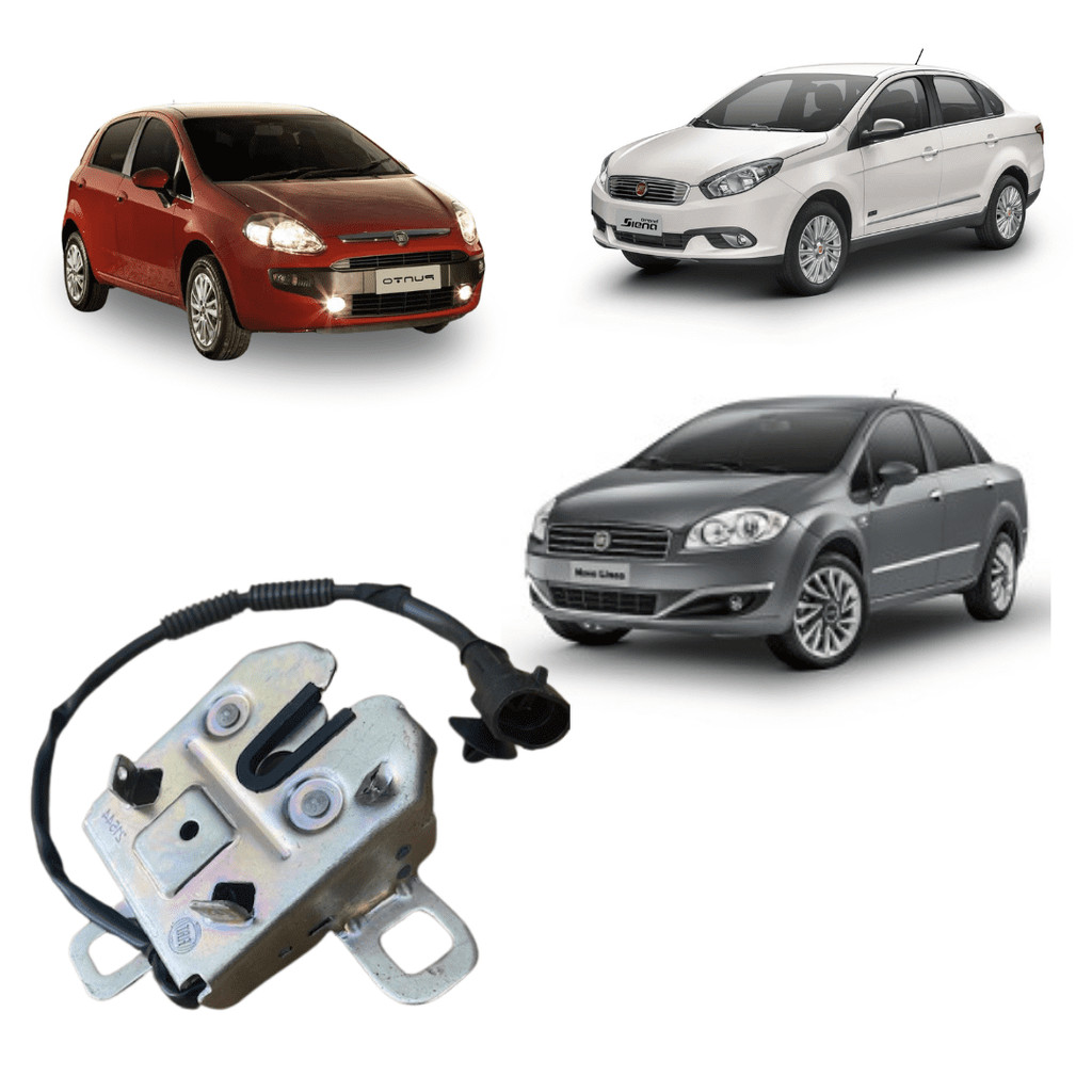 Fechadura Capô Punto Grand Siena Linea Fiat Genuíno