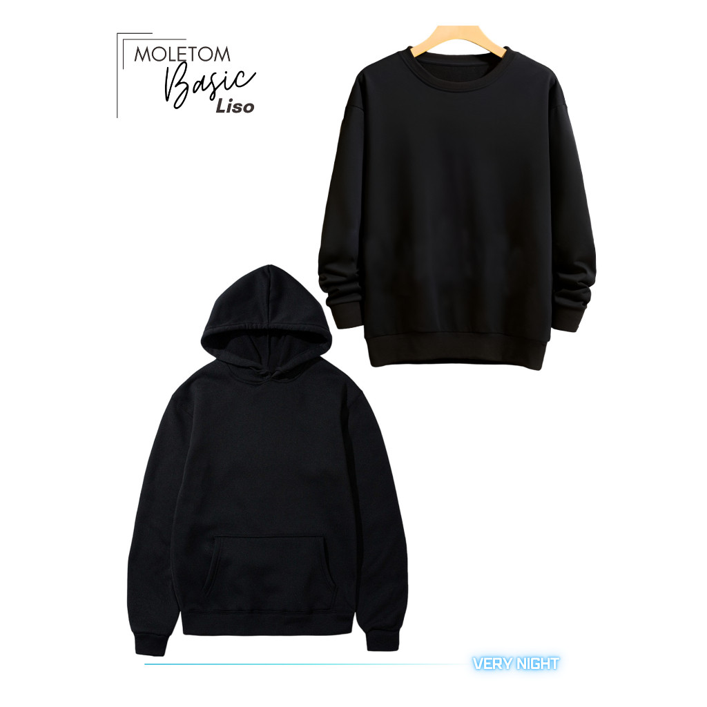 Moletom Masculino Com Ou Sem Capuz Bolso Canguru Liso Unissex Blusa Feminina