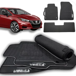 Tapete Versa Vibe SL 2022 2023 2024 2025 a 2027 Borracha Resistente Inteiriço Premium