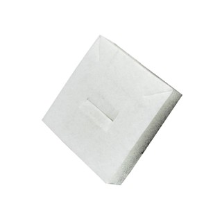 Kit 10 Espuma Branca Papel de Berço Joias Bijuterias 8x8x1 Não Mancha em Oferta na Shopee