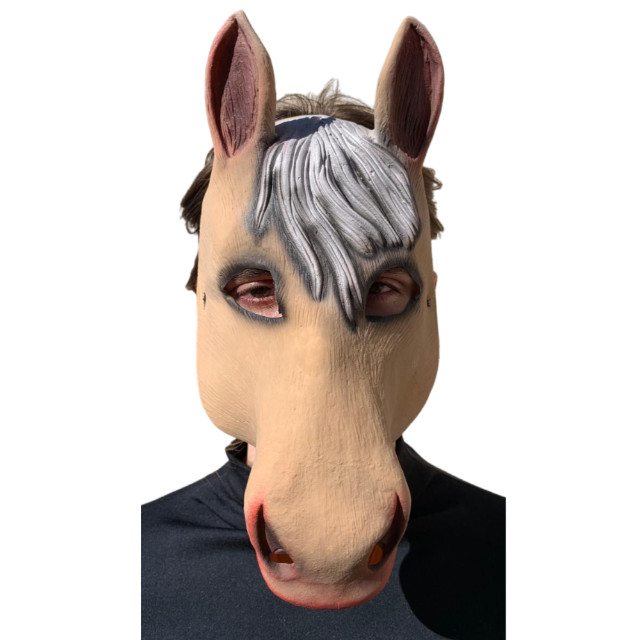 Máscara Cavalo Halloween Carnaval Fantasia Teatro Terror Assustador Dia das Bruxas Zumbi Cosplay Horror Monstro