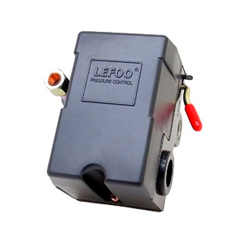 Pressostato Compressor 4 Vias 100/140 Lbs Lf10-4h 100-140 - Lefoo
