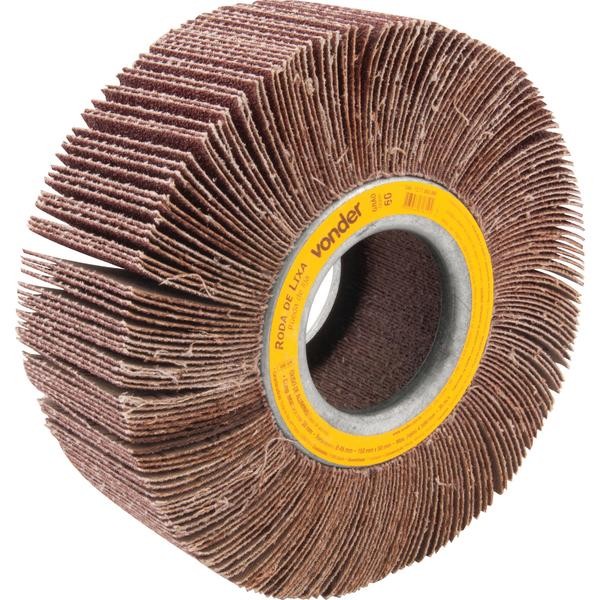 Roda de Lixa 150x50mm sem Haste G60 - Vonder em Oferta na Shopee