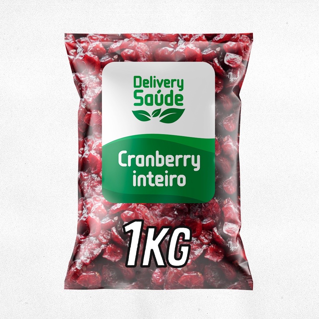 CRANBERRY DESIDRATADO 1KG COMBATE A INFECÇÃO URINÁRIA em Oferta na Shopee