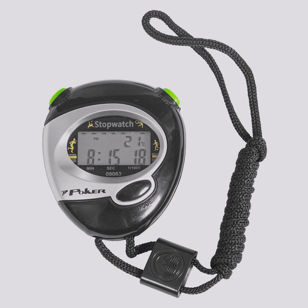 Cronômetro Poker Start Preto e Verde em Oferta na Shopee