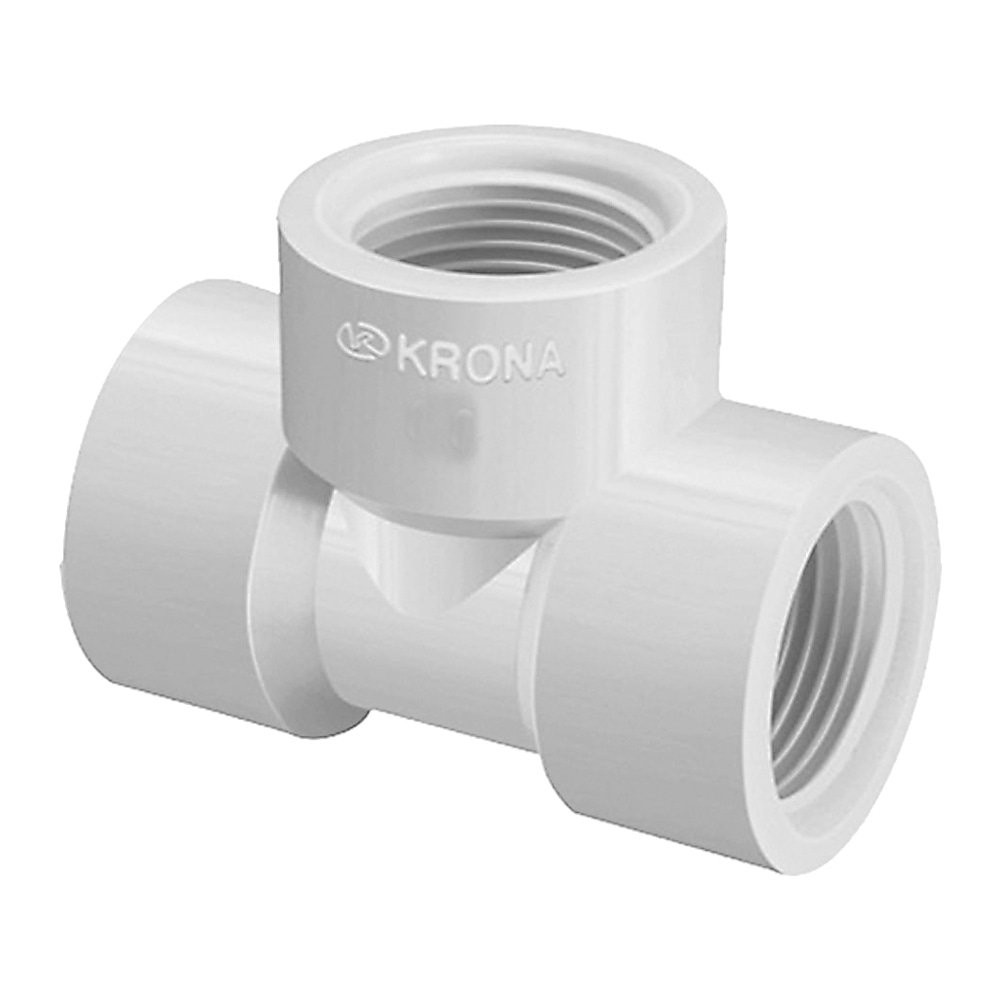 Tee Krona Roscável 1/2 - Embalagem com 20 Unidades