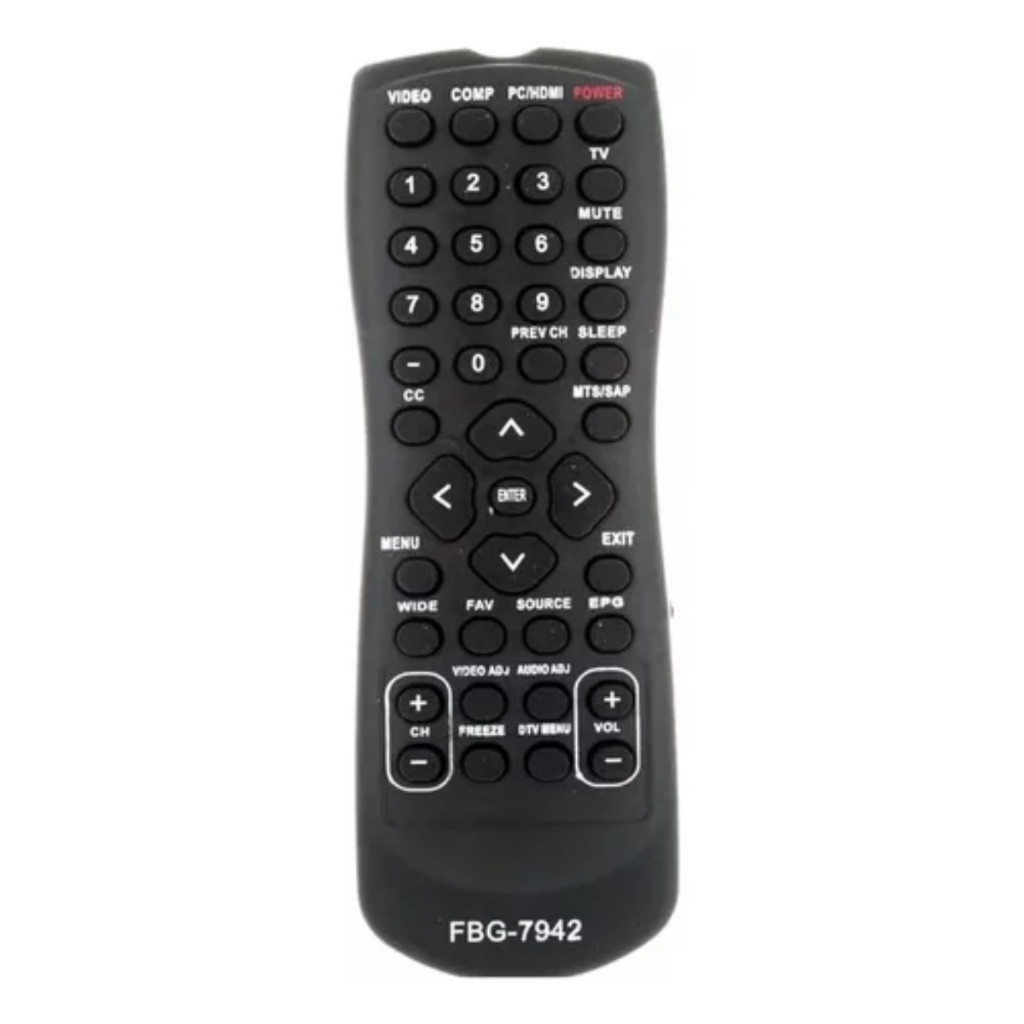 Controle Remoto Tv Lcd AOC D32W831 D42W831 D47W831 L19W831 L22W831 L26W831 L32W831 L42H831 Fbg 7942