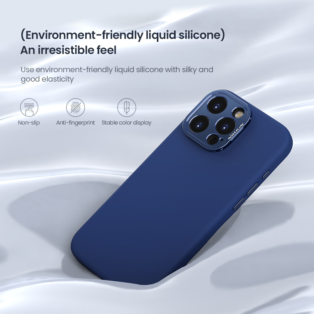 Nillkin Lens Wing Capa De Telefone Magnética Para iPhone 16 Pro Max / 16 Pro Caso Proteção De Câmera Suporte Dobrável Oculto À Prova De Choque - detalhe