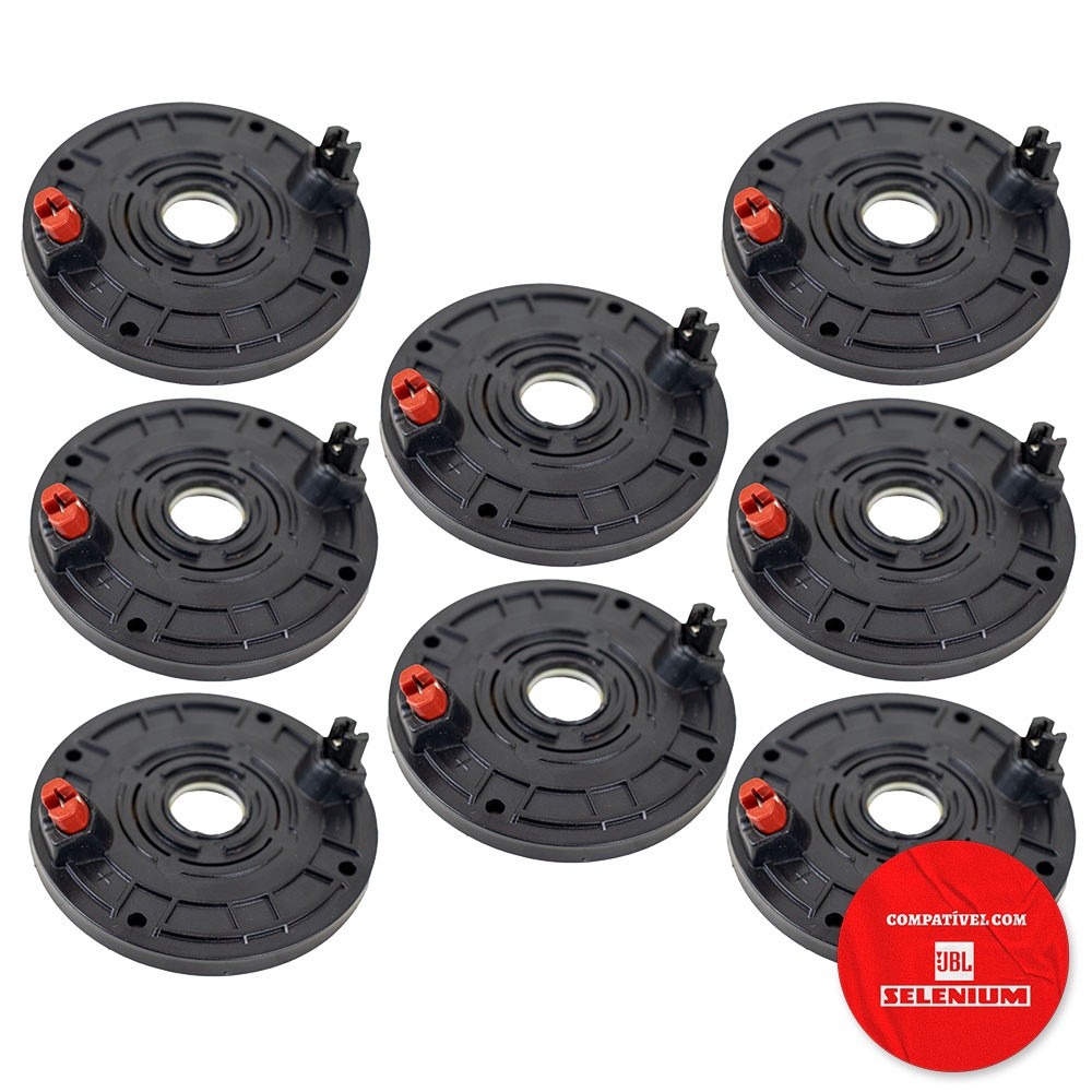 8x Reparo Driver Para Jbl Selenium St400 Tweeter 8 Ohms 150w