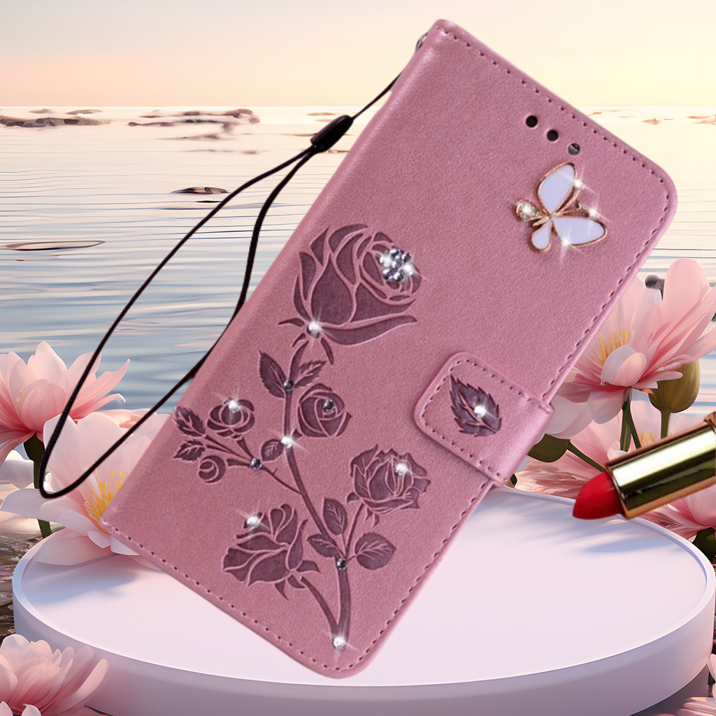 Capa De Couro Para Samsung Galaxy S26 Ultra S25 S24 S23 Ultra Plus S25 FE A07 A17 A37 A57 A06 A16 A15 A35 A55 Carteira