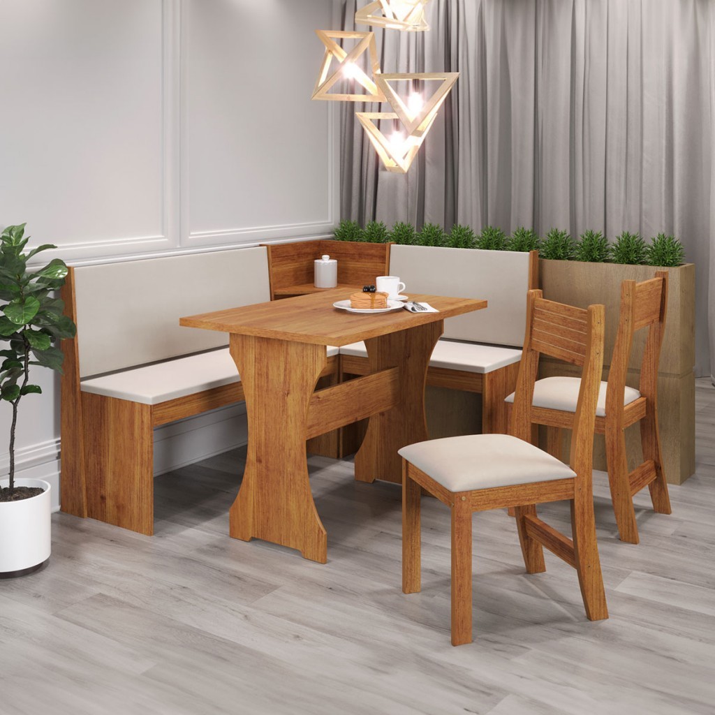 Canto Alemão Romeo 6 Lugares em Oferta na Shopee