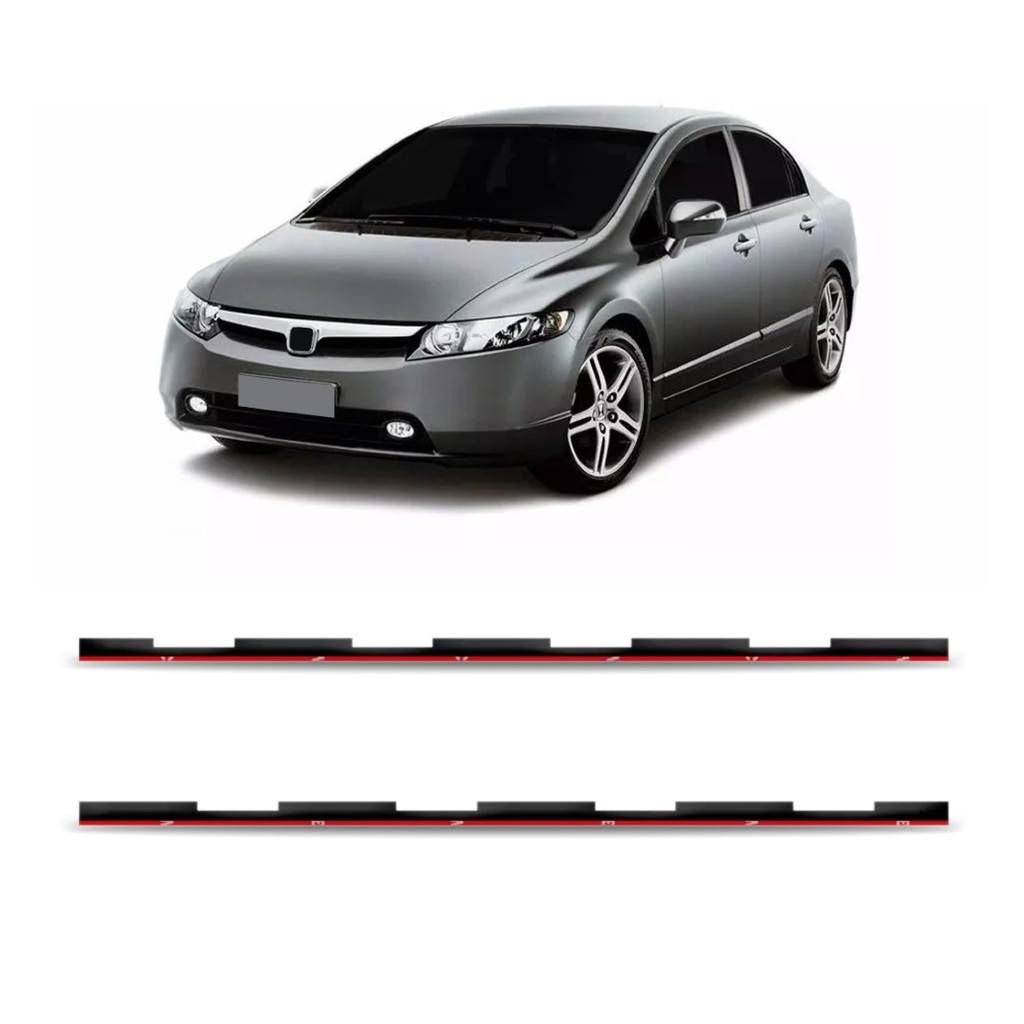 Acabamento Lateral Parabrisa New Civic 2007 a 2012