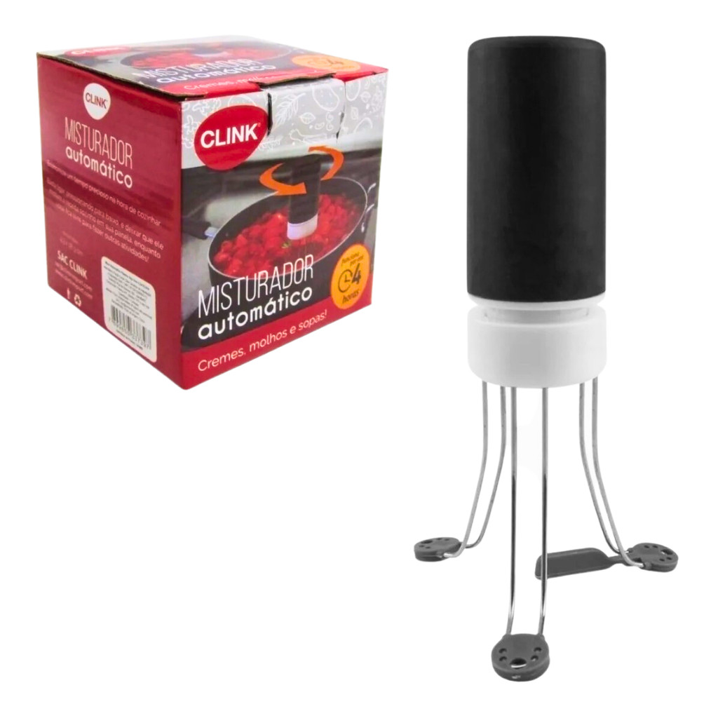 Misturador Mixer Batedor Automático Panela Cozinha Sopa Molhos Multiuso