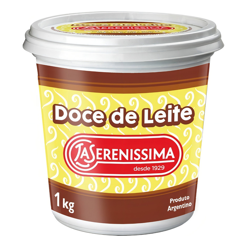 DOCE DE LEITE LA SERENISSIMA 1KG