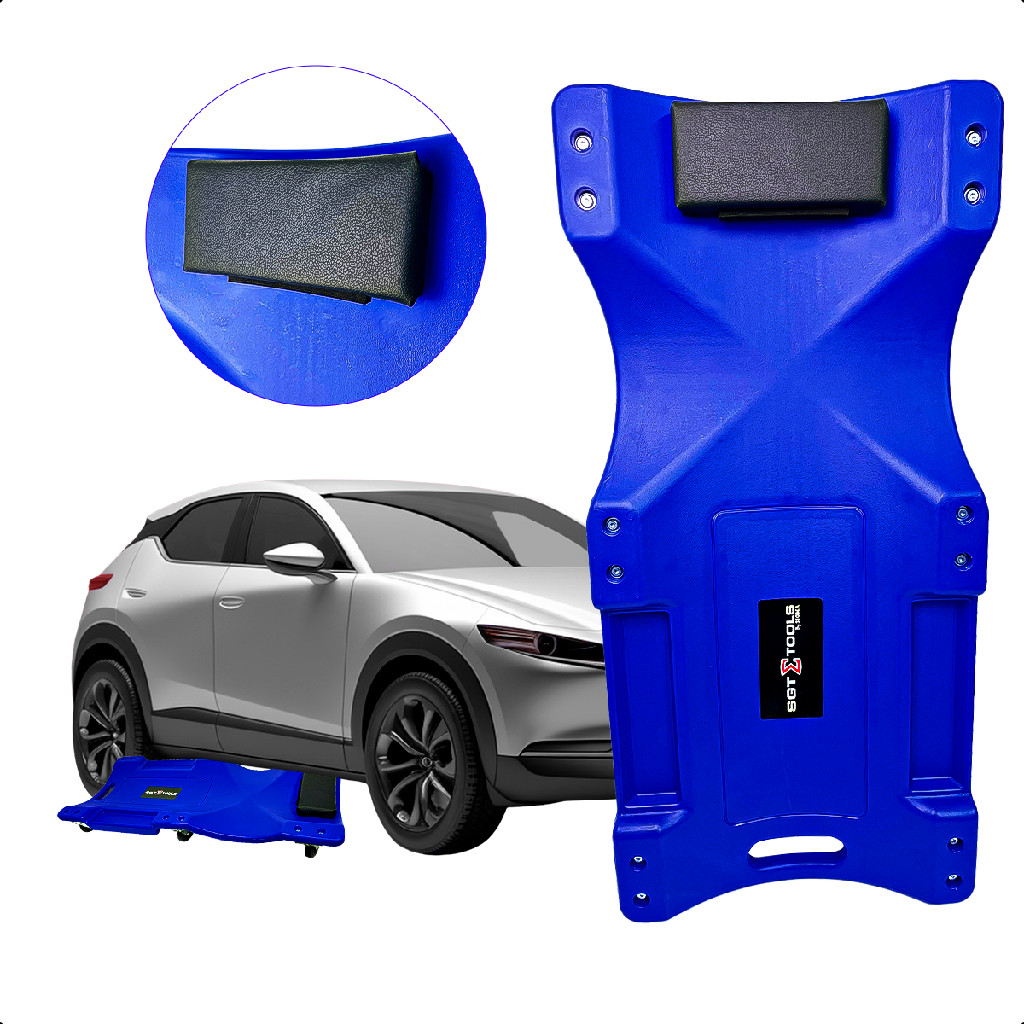 Carrinho Esteira Para Mecânico Até 150kg Com Encosto Sigma em Oferta na Shopee