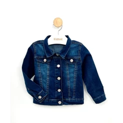 Jaqueta Menina Jeans Botões - Mania Jeans