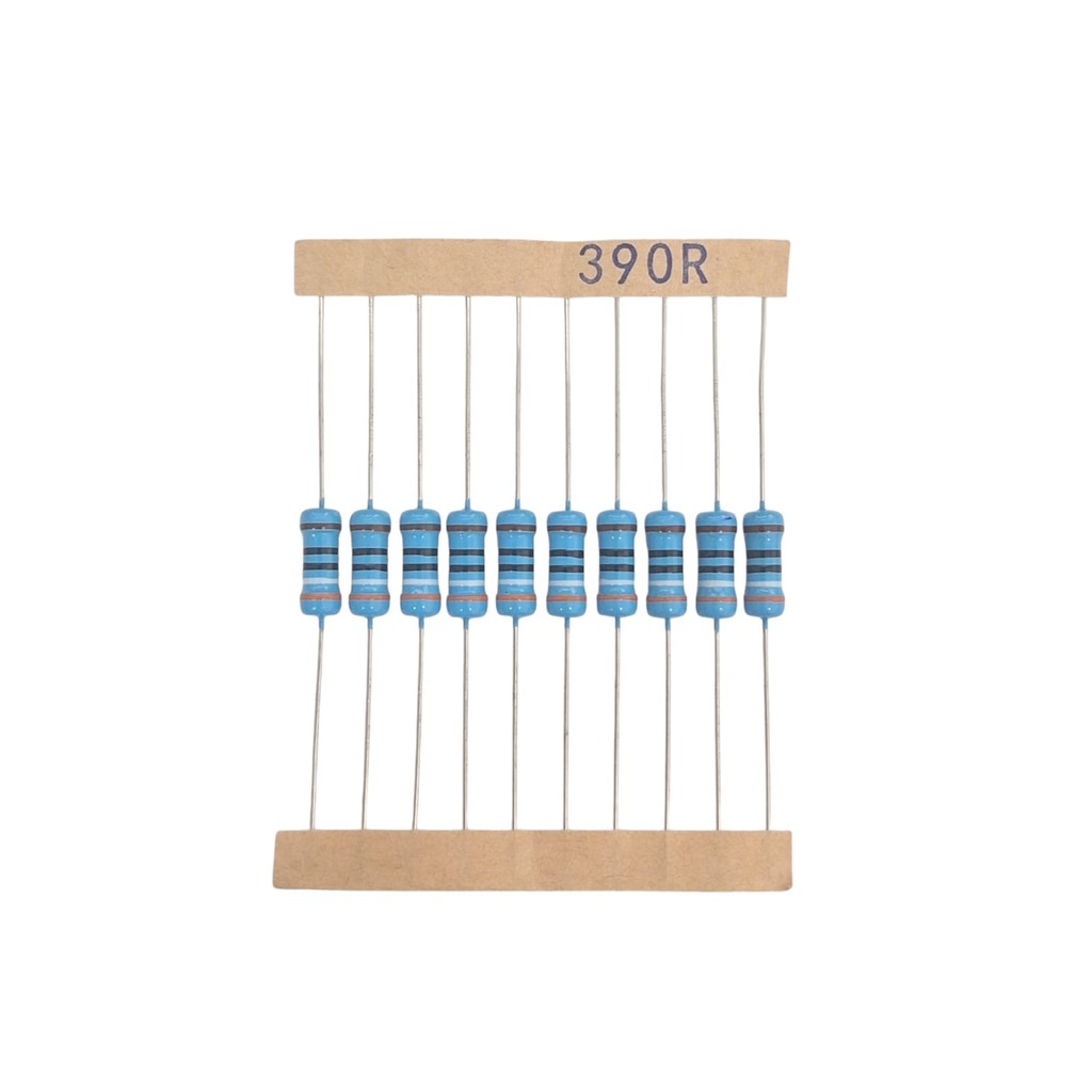 Kit 10 Resistor Precisão 390R 1W 1%