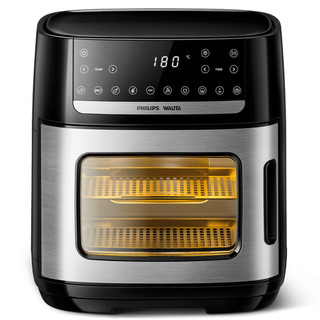 Forno Fryer Elétrico Philips Walita Série 5000 AI551 9 Funções 12 Litros 1900w 220v RapidAir 60 minutos Display Digital