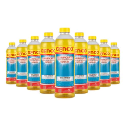 Kit 12 Unidades Clarificante Genfloc Spas Piscinas 1l Genco