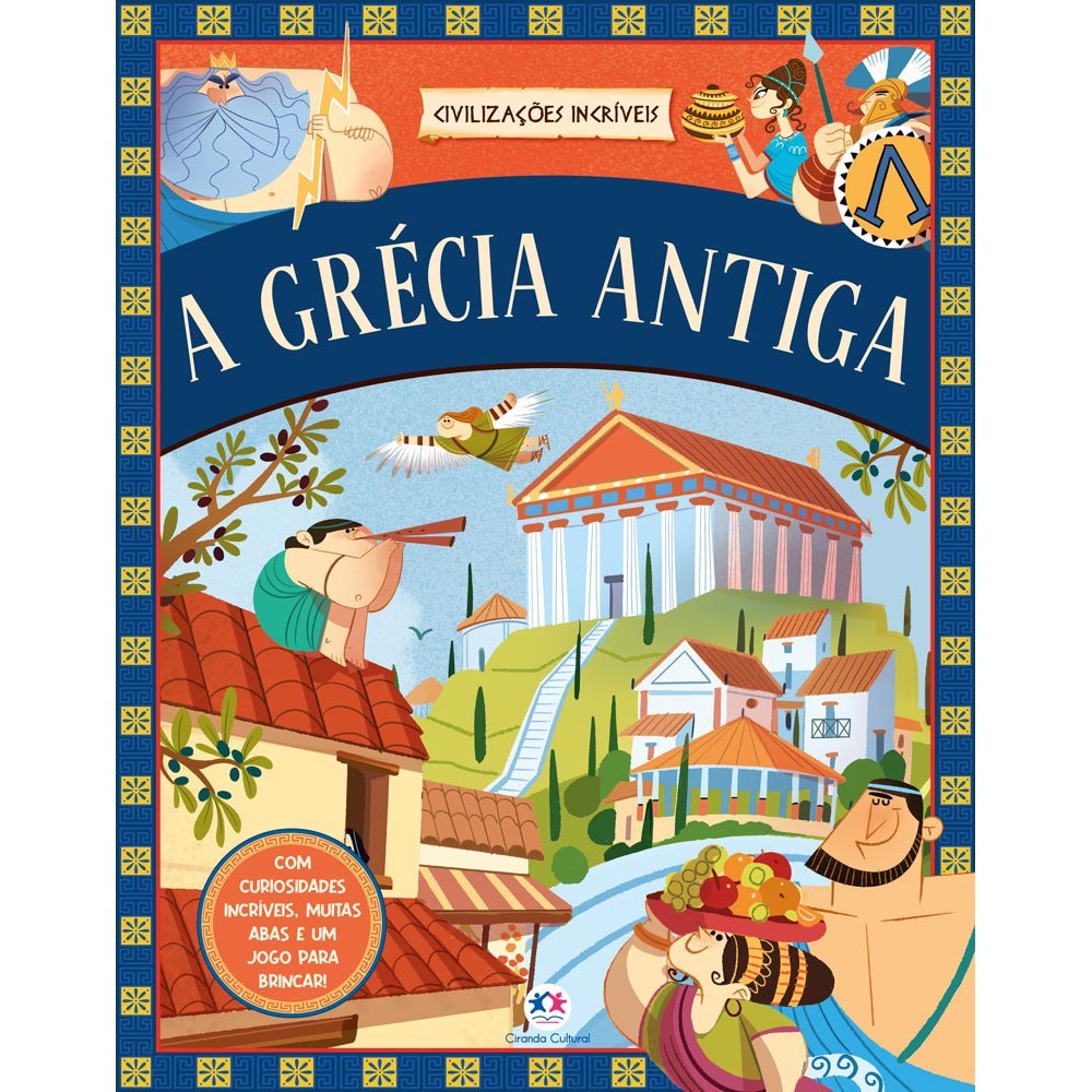 Livro Civilizações Incríveis - A Grécia Antiga em Oferta na Shopee
