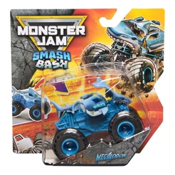 Carrinho Megalodon 1:64 - Monster Jam Smash & Bash