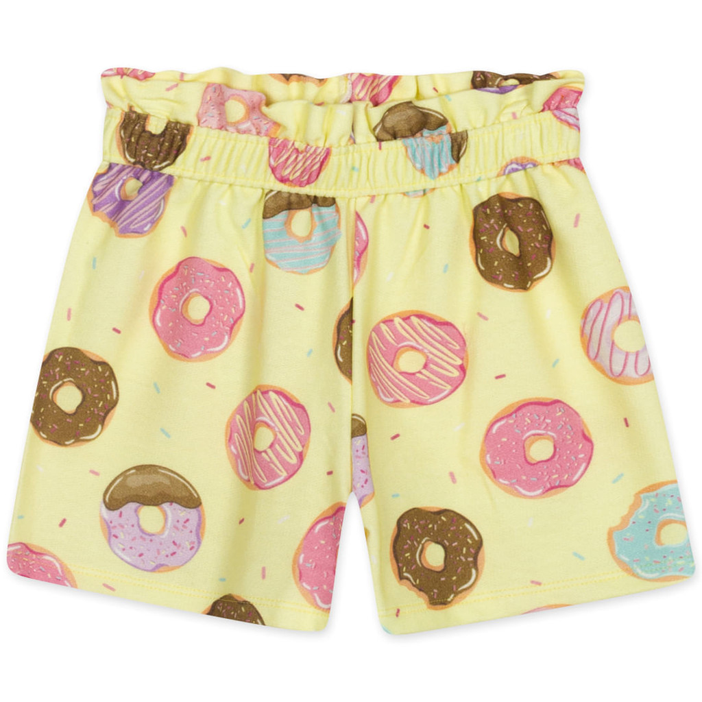 Detalhes do Conjunto Curto Moletom Infantil Feminino Marisol