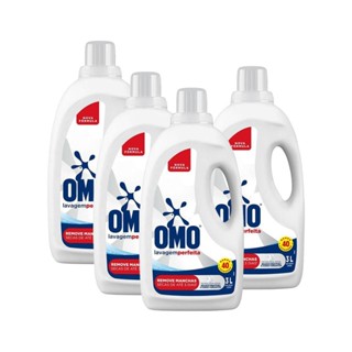 Kit 4 Lava-Roupas Líquido Omo Lavagem Perfeita 3l em Oferta na Shopee
