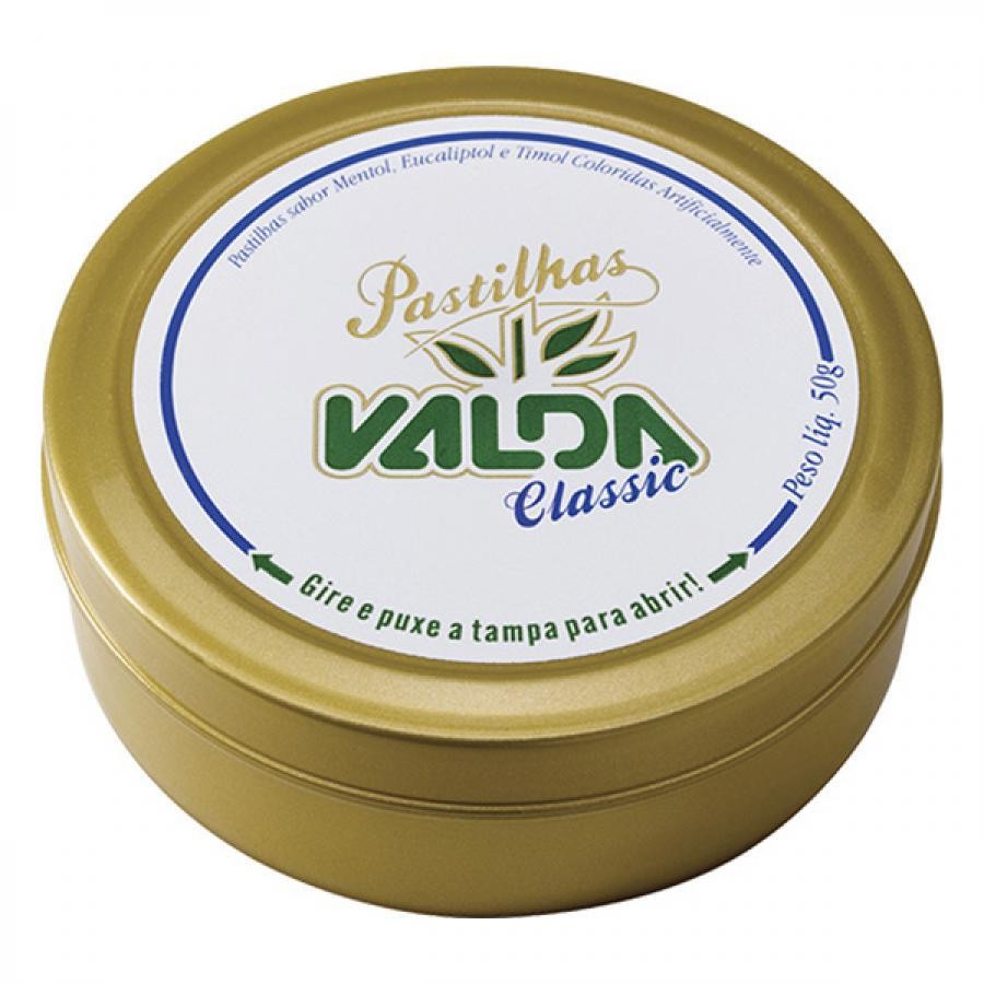 Pastilha Valda Classic 50g em Oferta na Shopee