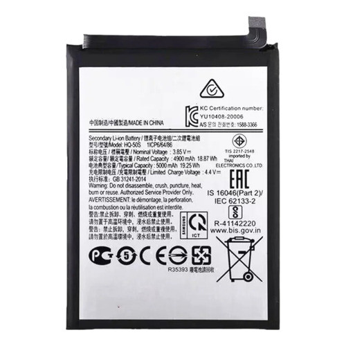 Bateria Celular Para Hq-50s A02s A02 A025f 5000mah Premium  em Oferta na Shopee