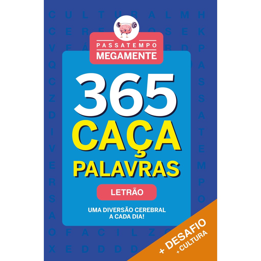 Megamente 365 Caça-Palavras em Oferta na Shopee