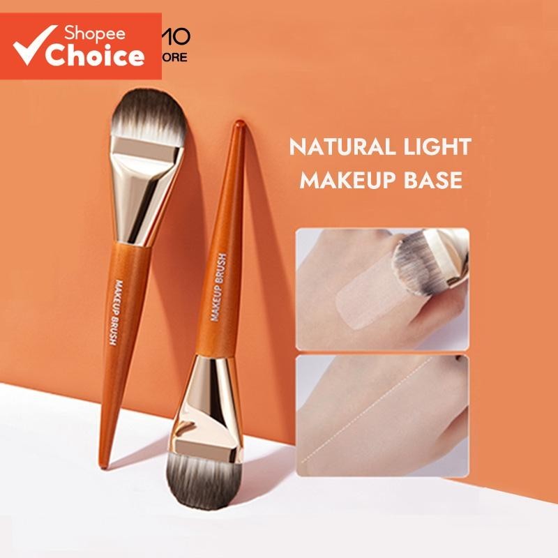 Pincel De Base Para Língua Ultrafina E Larga GECOMO-Cabelo Macio , Sem Manchas Pó , Corretivo